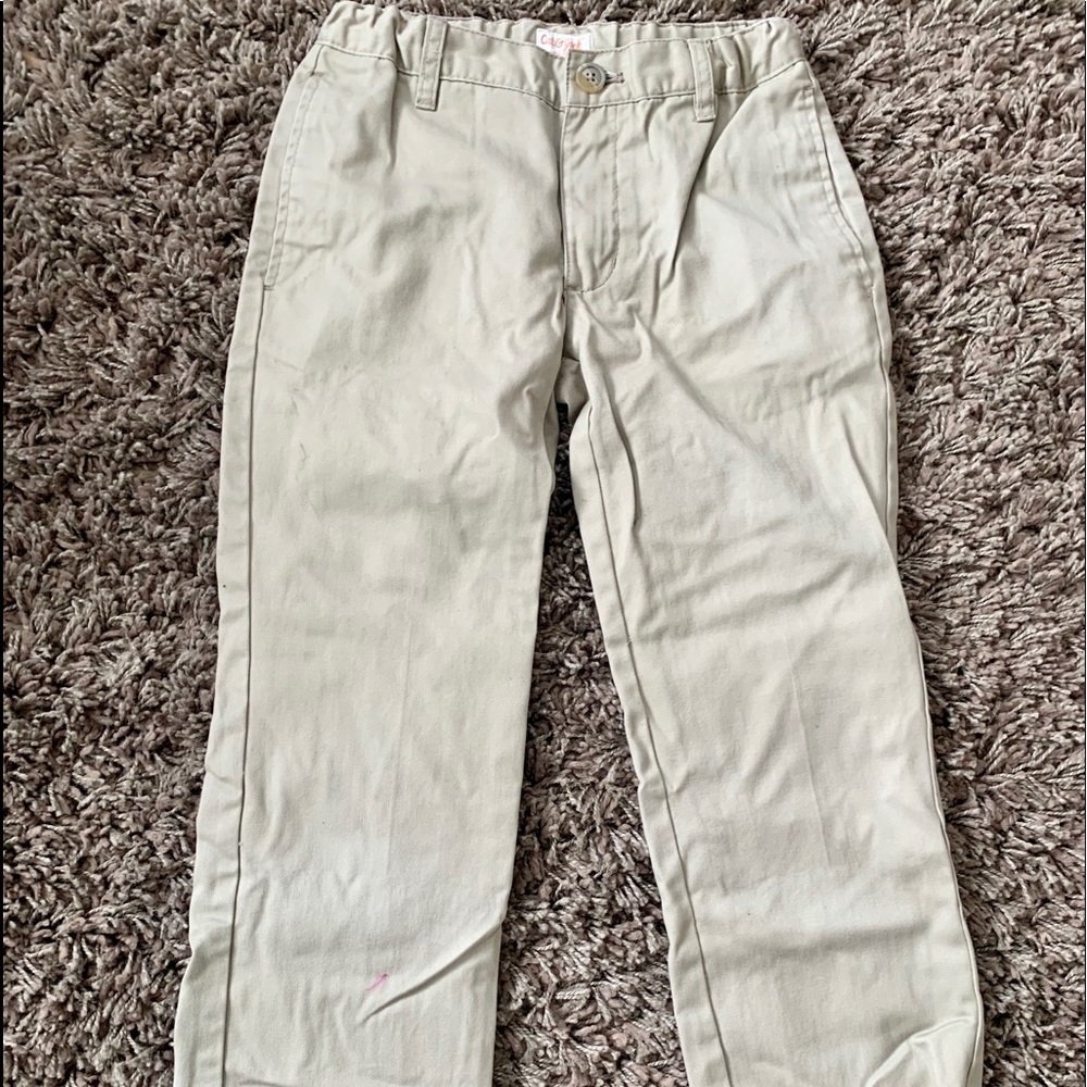 Clean Khakis- casual or dress up!